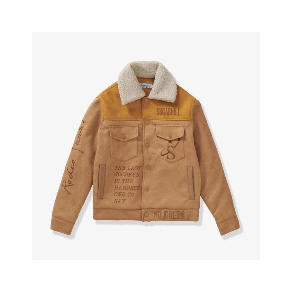 Sugarhill Mens Rodeo Suede Jacket Size L